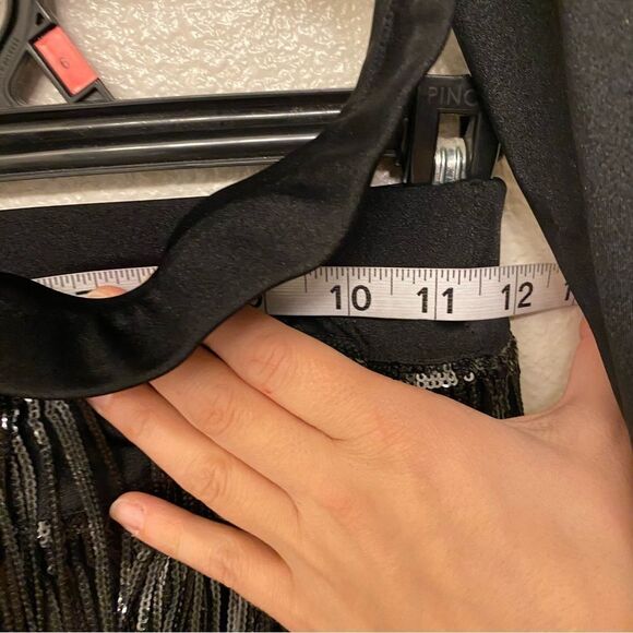 Revolution 10th House Dance Costume 2 piece black sequin BIONIC TH23116 SALC PA - Picture 9 of 16